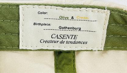 TENDANCES CAP - Olive & Cream