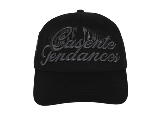 "TENDANCES CAP" Black & Chrome