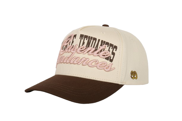 TENDANCES CAP - Brown & Pink