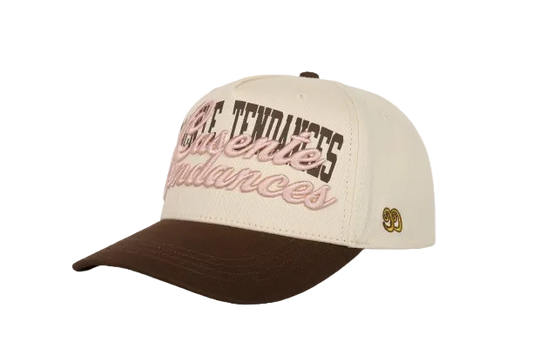 TENDANCES CAP - Brown & Pink