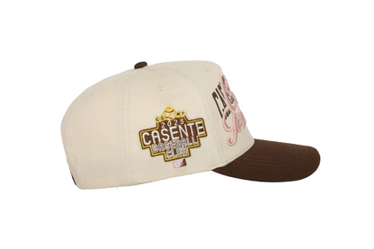 TENDANCES CAP - Brown & Pink