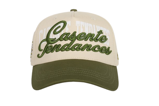 TENDANCES CAP - Olive & Cream
