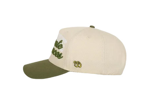 TENDANCES CAP - Olive & Cream