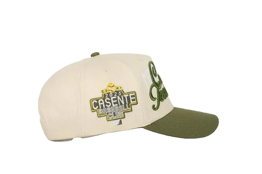 TENDANCES CAP - Olive & Cream